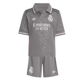 Real Madrid Ausweichtrikot Kinder 2024-2025 Günstige Fußballtrikots