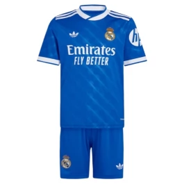 Real Madrid Ausweichtrikot Kinder 2025-2026 Günstige Fußballtrikots