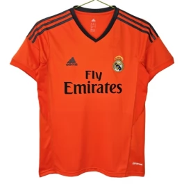 Real Madrid Ausweichtrikot Retro 2013-2014 Günstige Fußballtrikots