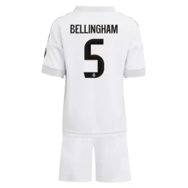 Real Madrid Bellingham 5 Heimtrikot Kinder 2025-2026 Günstige Fußballtrikots