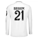 Real Madrid Brahim 21 Heimtrikot 2024-2025 L/S Günstige Fußballtrikots Real Madrid Brahim 21 Heimtrikot 2024-2025 L/S Günstige Fußballtrikots