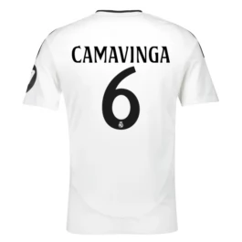Real Madrid Camavinga 6 Heimtrikot 2024-2025 Günstige Fußballtrikots