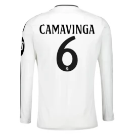 Real Madrid Camavinga 6 Heimtrikot 2024-2025 L/S Günstige Fußballtrikots Real Madrid Camavinga 6 Heimtrikot 2024-2025 L/S Günstige Fußballtrikots