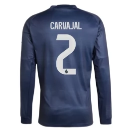 Real Madrid Carvajal 2 Auswärtstrikot 2025-2026 L/S Günstige Fußballtrikots