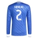 Real Madrid Carvajal 2 Ausweichtrikot 2025-2026 L/S Günstige Fußballtrikots
