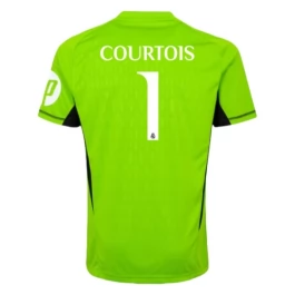 Real Madrid Courtois 1 Torwart Heimtrikot 2023-2024 Günstige Fußballtrikots
