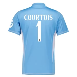 Real Madrid Courtois 1 Torwart Heimtrikot 2024-2025 Günstige Fußballtrikots
