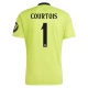 Real Madrid Courtois 1 Torwart Heimtrikot Fourth 2024-2025 Günstige Fußballtrikots