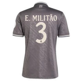 Real Madrid E.Militao 3 Ausweichtrikot 2024-2025 Günstige Fußballtrikots