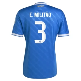Real Madrid E.Militão 3 Ausweichtrikot 2025-2026 Günstige Fußballtrikots