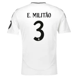 Real Madrid E.Militao 3 Heimtrikot 2024-2025 Günstige Fußballtrikots