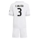 Real Madrid E.Militao 3 Heimtrikot Kinder 2025-2026 Günstige Fußballtrikots