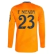 Real Madrid F.Mendy 23 Auswärtstrikot 2024-2025 L/S Günstige Fußballtrikots