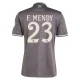 Real Madrid F.Mendy 23 Ausweichtrikot 2024-2025 Günstige Fußballtrikots
