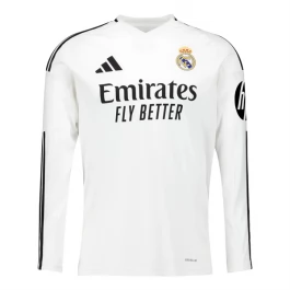 Real Madrid Heimtrikot 2024-2025 L/S Günstige Fußballtrikots