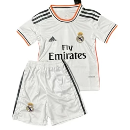 Real Madrid Heimtrikot Kinder Retro 2013-2014 Günstige Fußballtrikots