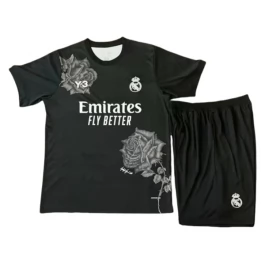 Real Madrid Heimtrikot Kinder Special Edition Black 2024-2025 Günstige Fußballtrikots