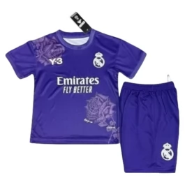 Real Madrid Heimtrikot Kinder Special Edition Purple 2024-2025 Günstige Fußballtrikots