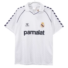 Real Madrid Heimtrikot Retro 1986-1987 Günstige Fußballtrikots