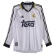 Real Madrid Heimtrikot Retro 1998-2000 L/S Günstige Fußballtrikots