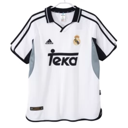 Real Madrid Heimtrikot Retro 2000-2001 Günstige Fußballtrikots