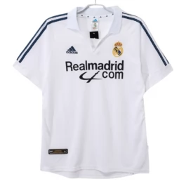 Real Madrid Heimtrikot Retro 2001-2002 Günstige Fußballtrikots