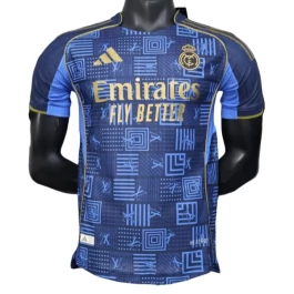 Real Madrid Heimtrikot Royal Codes 2025-2026 Günstige Fußballtrikots
