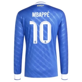 Real Madrid Mbappé 10 Ausweichtrikot 2025-2026 L/S Günstige Fußballtrikots