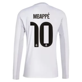 Real Madrid Mbappé 10 Heimtrikot 2025-2026 L/S Günstige Fußballtrikots