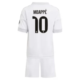 Real Madrid Mbappé 10 Heimtrikot Kinder 2025-2026 Günstige Fußballtrikots