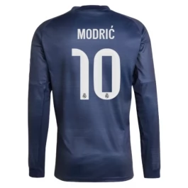 Real Madrid Modrić 10 Auswärtstrikot 2025-2026 L/S Günstige Fußballtrikots