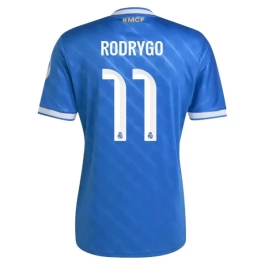 Real Madrid Rodrygo 11 Ausweichtrikot 2025-2026 Günstige Fußballtrikots