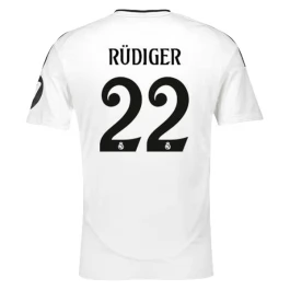 Real Madrid Rüdiger 22 Heimtrikot 2024-2025 Günstige Fußballtrikots