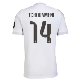 Real Madrid Tchouaméni 14 Heimtrikot 2025-2026 Günstige Fußballtrikots