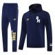 Real Madrid Trainingsanzug 2025-26 - Hoodie Blau Real Madrid Trainingsanzug 2025-26 - Hoodie Blau