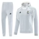 Real Madrid Trainingsanzug 2025-26 - Hoodie Grau
