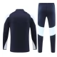 Real Madrid Trainingsanzüge 2024-25 - 1-4 Zip Blau