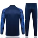 Real Madrid Trainingsanzüge 2024-25 - 1-4 Zip Dragon Blau