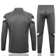 Real Madrid Trainingsanzüge 2024-25 - 1-4 Zip Grau