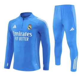 Real Madrid Trainingsanzüge 2025-26 - 1-4 Zip Blau