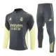 Real Madrid Trainingsanzüge 2025-26 - 1-4 Zip Grau