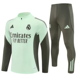Real Madrid Trainingsanzüge 2025-26 - 1-4 Zip Grün