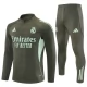 Real Madrid Trainingsanzüge 2025-26 - 1-4 Zip Khaki Real Madrid Trainingsanzüge 2025-26 - 1-4 Zip Khaki