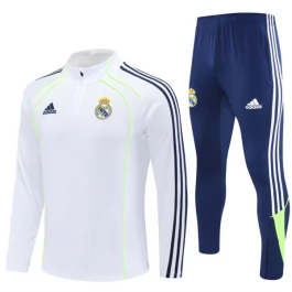 Real Madrid Trainingsanzüge 2025-26 - 1-4 Zip Weiß