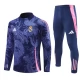 Real Madrid Trainingsanzüge Kinder 2024-25 - 1-4 Zip Blau