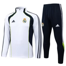 Real Madrid Trainingsanzüge Kinder 2025-26 - 1-4 Zip Weiß
