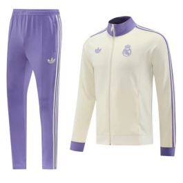 Real Madrid Trainingsjackenanzüge 2025-26 - Beige Real Madrid Trainingsjackenanzüge 2025-26 - Beige