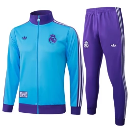 Real Madrid Trainingsjackenanzüge 2025-26 - Blau