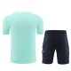 Real Madrid Trainingsshirt Anzüge 2024-25 - Shorts Grün