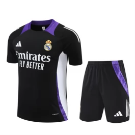 Real Madrid Trainingsshirt Anzüge 2024-25 - Shorts Schwarz
